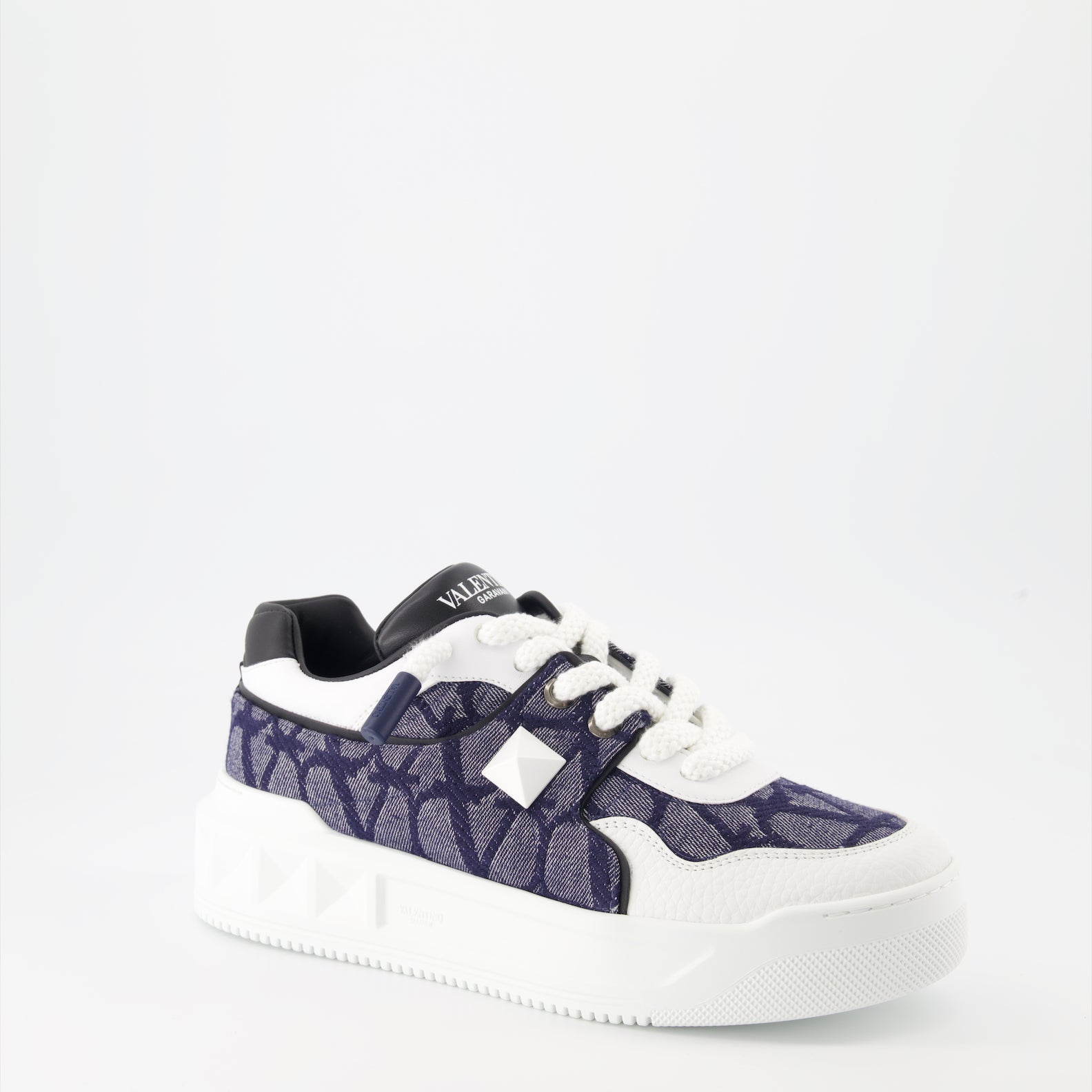 Baskets Baskets One Stud XL Valentino Garavani Bleu Homme