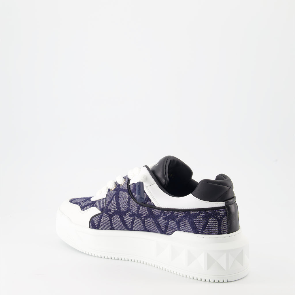 Baskets Baskets One Stud XL Valentino Garavani Bleu Homme