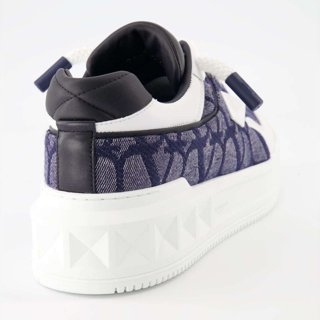 Baskets Baskets One Stud XL Valentino Garavani Bleu Homme