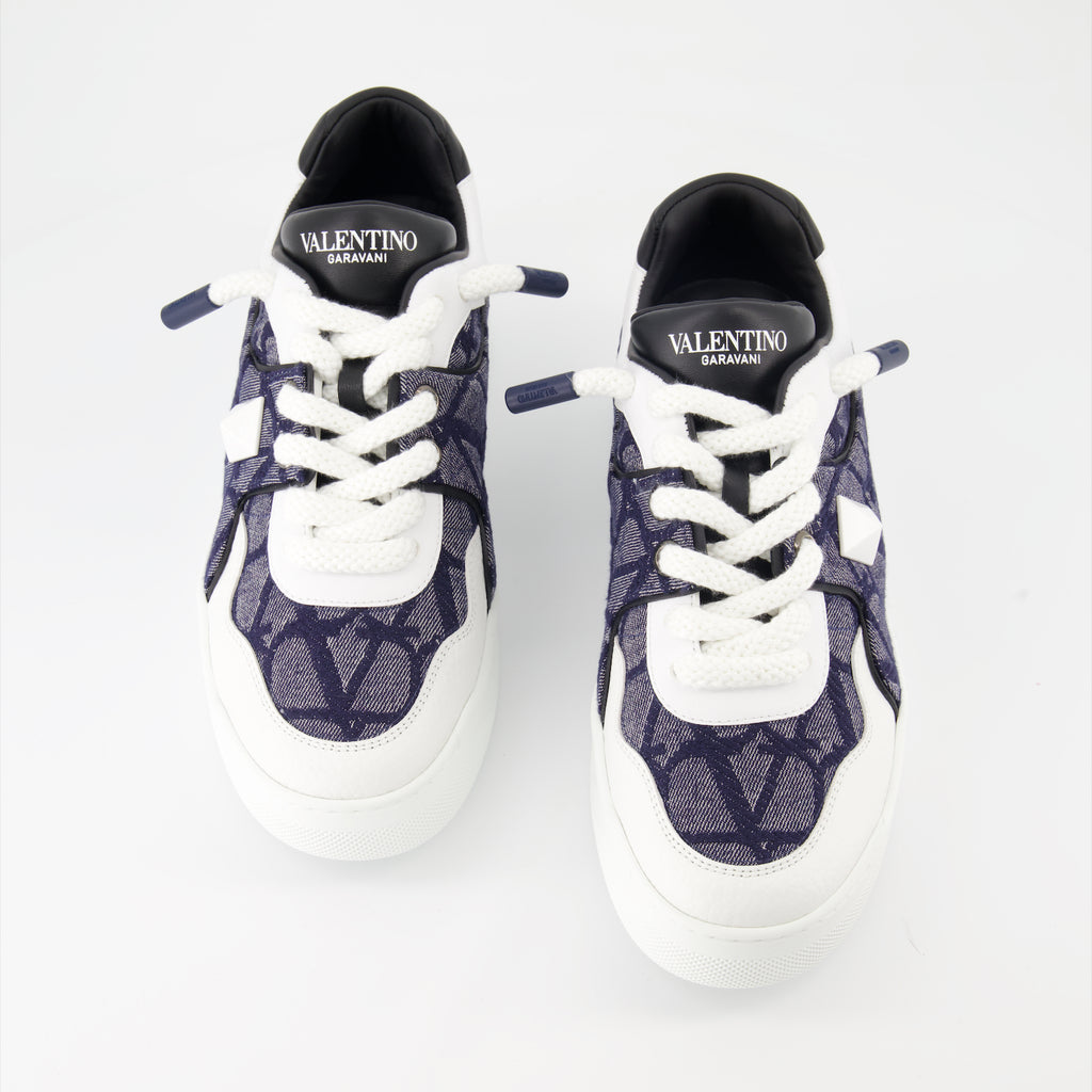 Baskets Baskets One Stud XL Valentino Garavani Bleu Homme