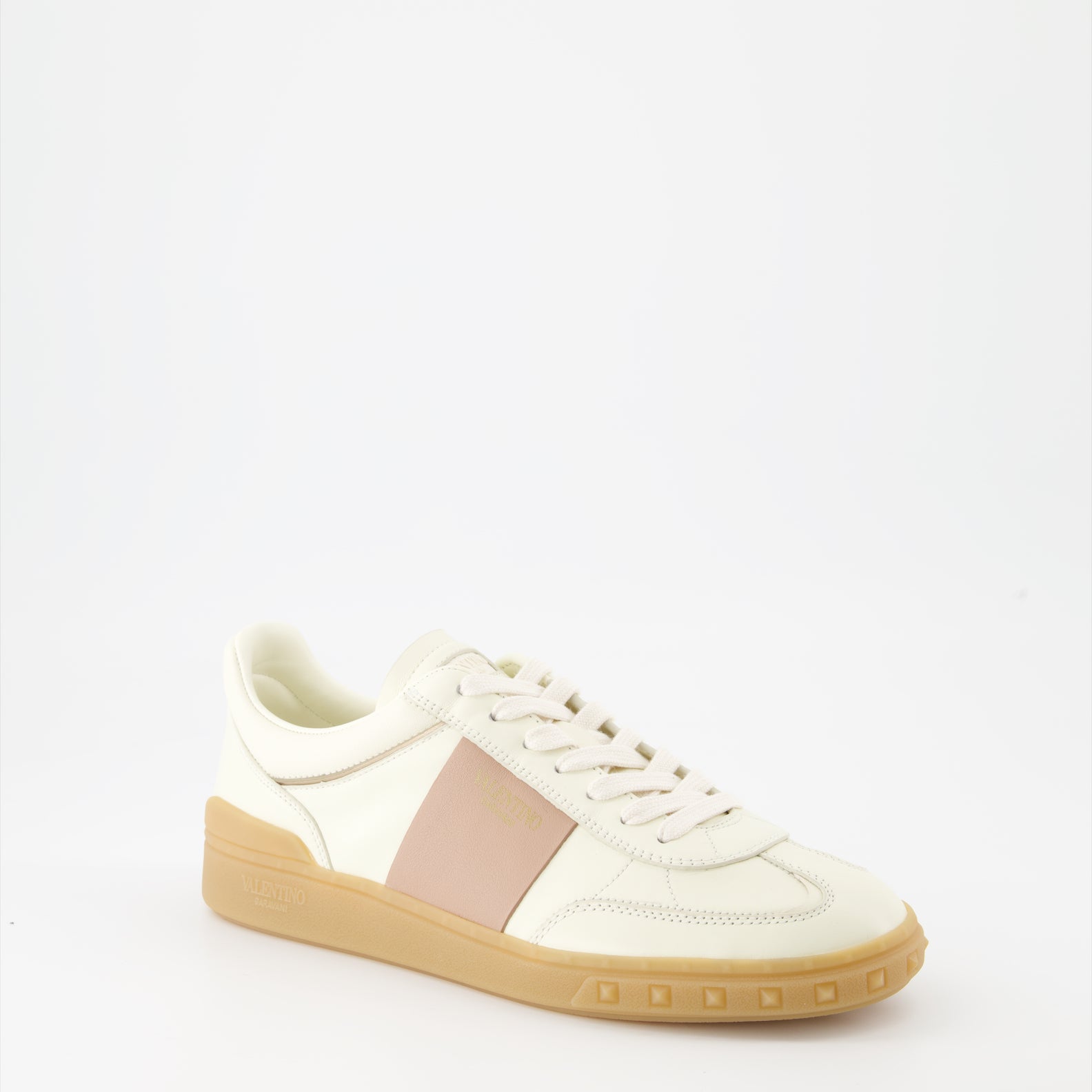 Sneaker Baskets Upvillage Valentino Garavani Beige Femme