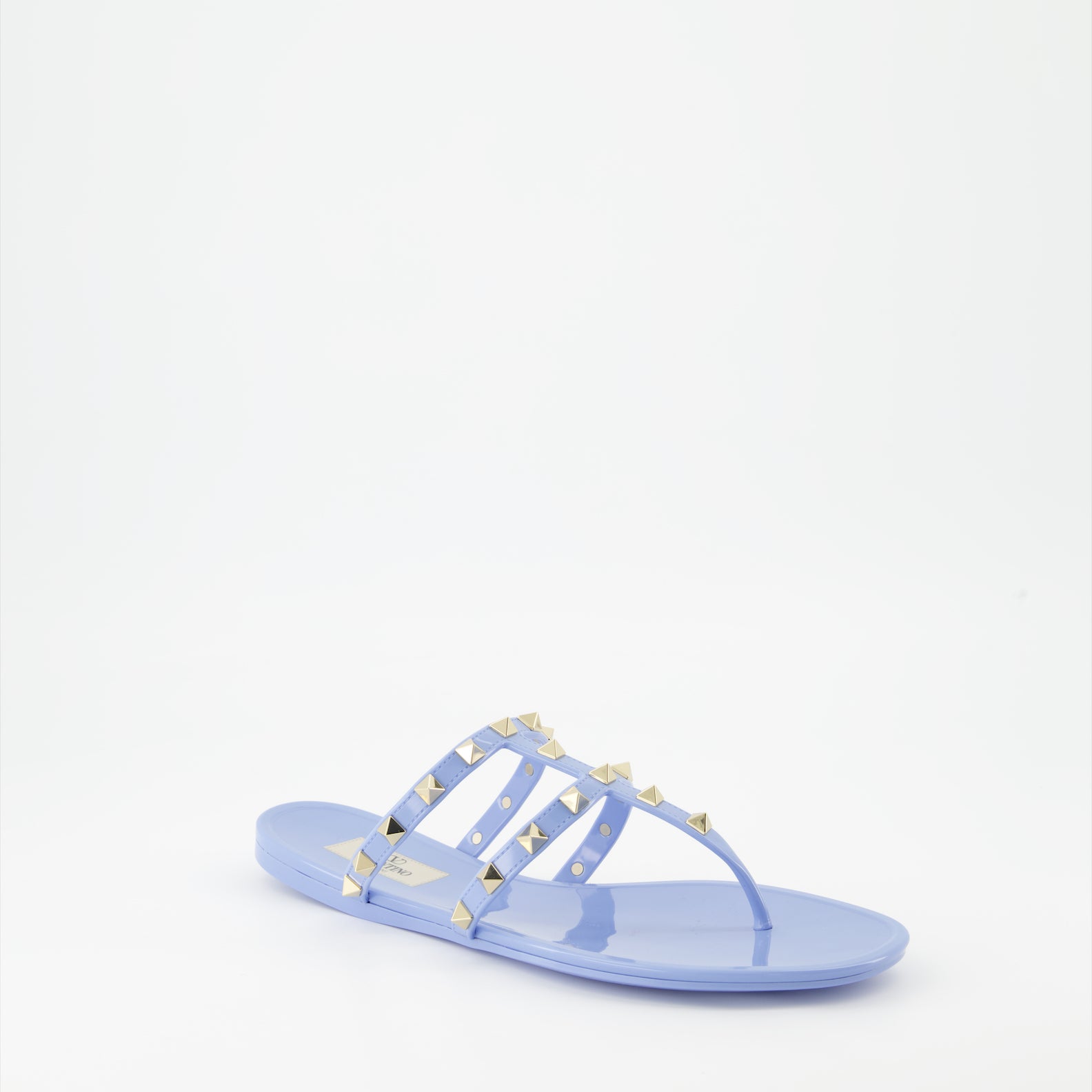 Offene schuhe Tongs Rockstud Valentino Garavani Blau Femme