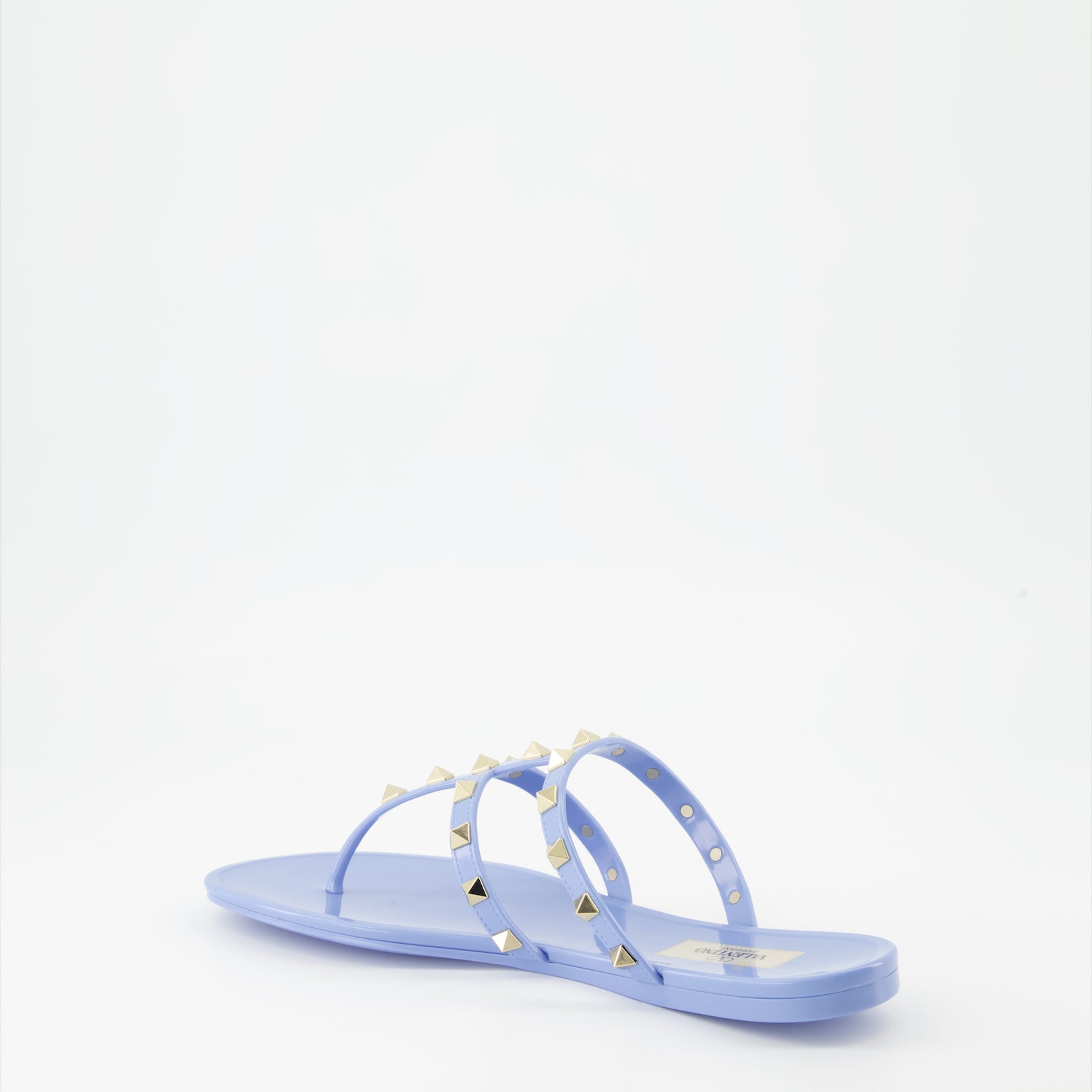 Offene schuhe Tongs Rockstud Valentino Garavani Blau Femme