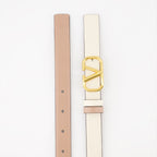Cinture Ceinture VLogo réversible Valentino Garavani Beige Femme