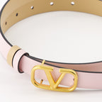 Cinture Ceinture VLogo réversible Valentino Garavani Rosa Femme