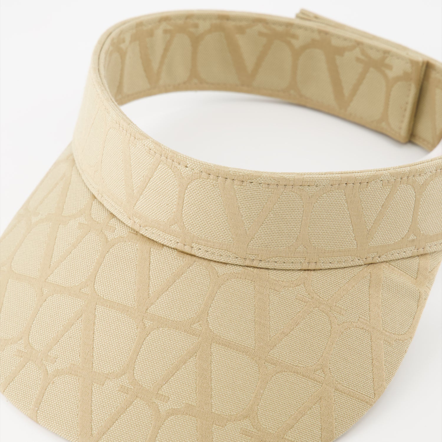 Chapéus, bonés e gorros Visière VLogo Valentino Garavani Bege Femme