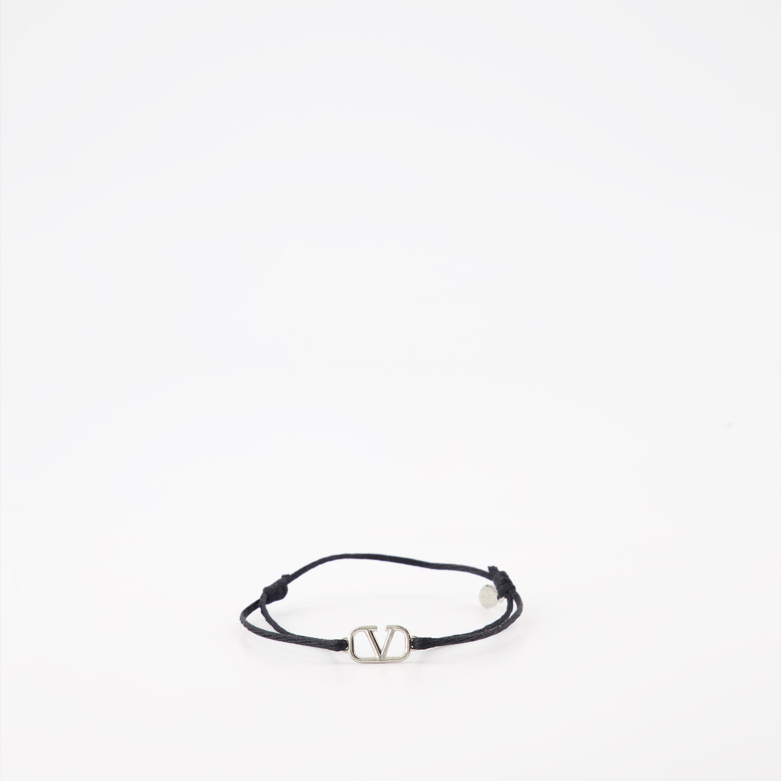 Joias Bracelet VLogo Valentino Garavani Preto Homme