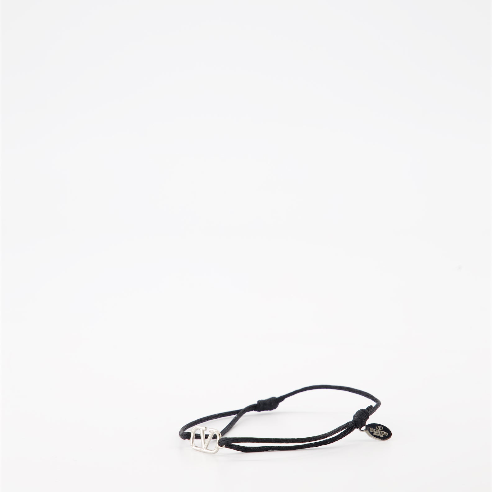 Joias Bracelet VLogo Valentino Garavani Preto Homme