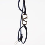 Joias Bracelet VLogo Valentino Garavani Preto Homme