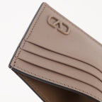 Small leather goods VLogo Card Holder Valentino Garavani Beige Man