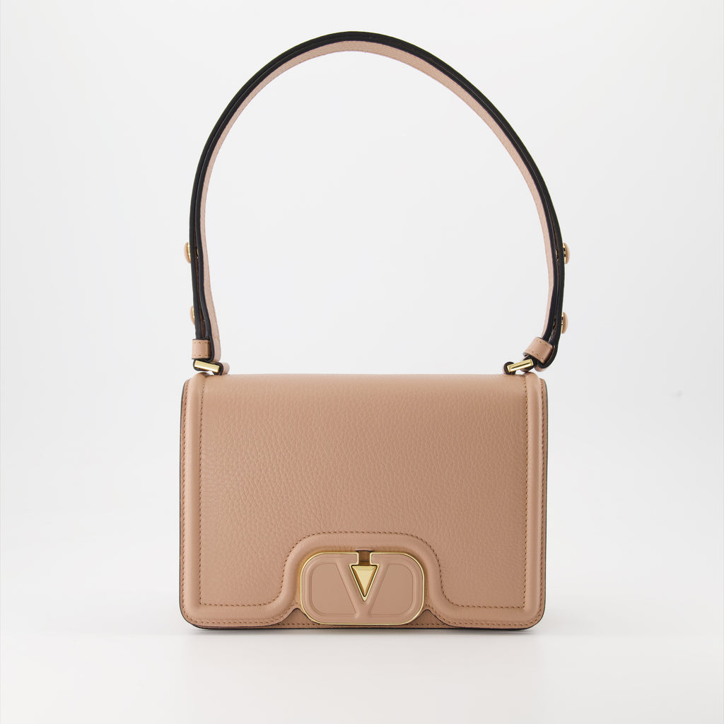 Borse a mano e a spalla Sac VLogo porté épaule Valentino Garavani Beige Femme