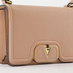 Borse a mano e a spalla Sac VLogo porté épaule Valentino Garavani Beige Femme