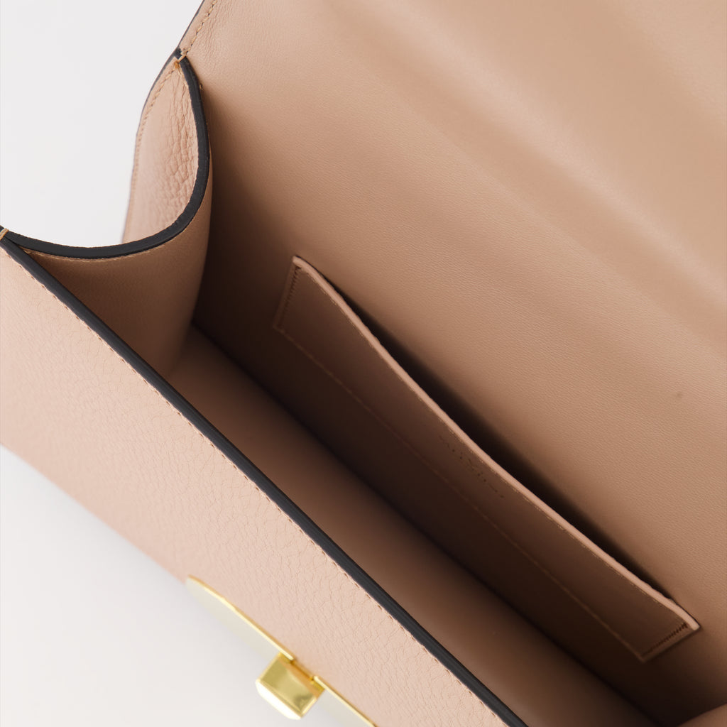 Borse a mano e a spalla Sac VLogo porté épaule Valentino Garavani Beige Femme