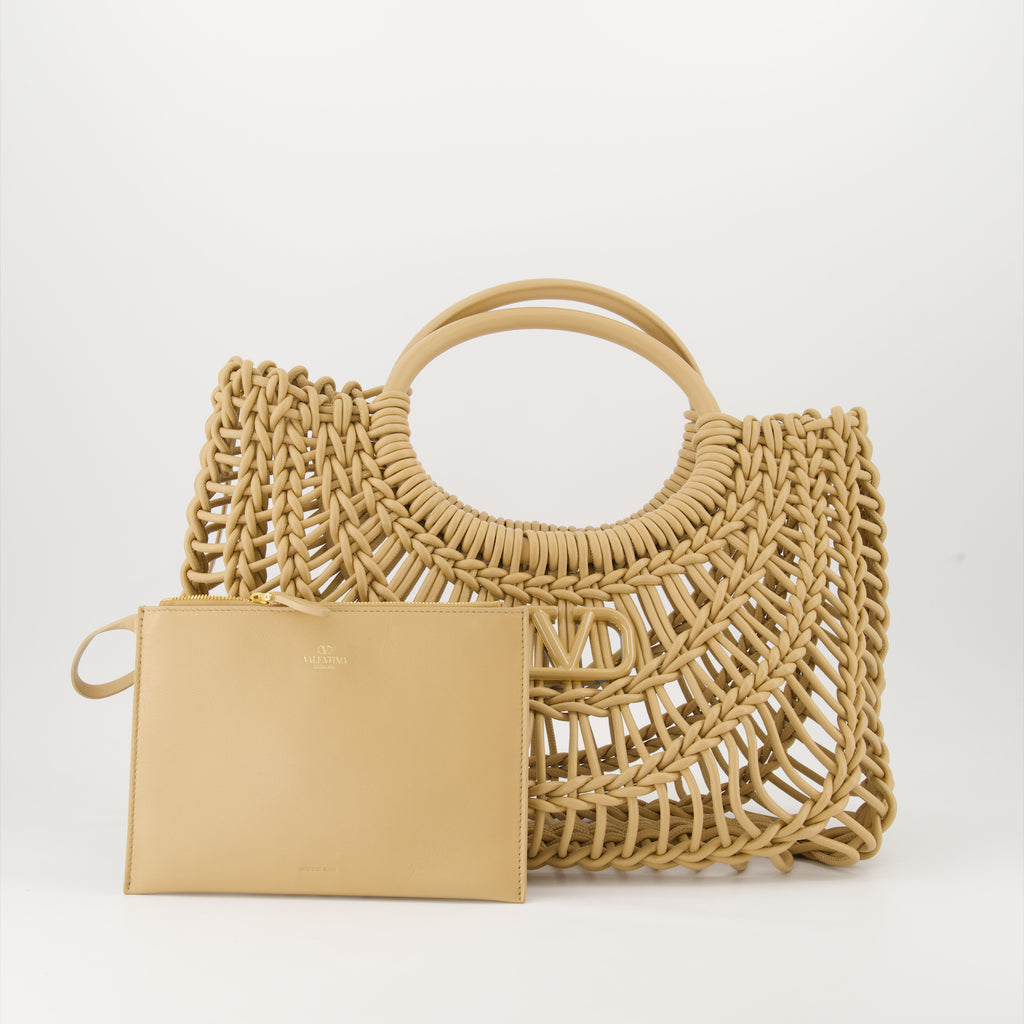 Sacs cabas Sac cabas Allknots Valentino Garavani Beige Femme