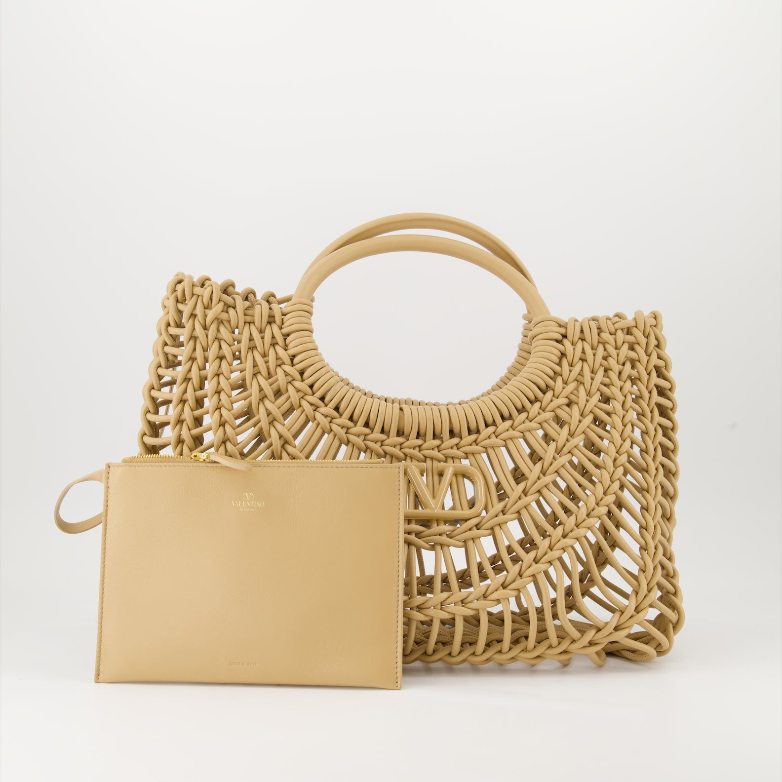 Sacs cabas Sac cabas Allknots Valentino Garavani Beige Femme