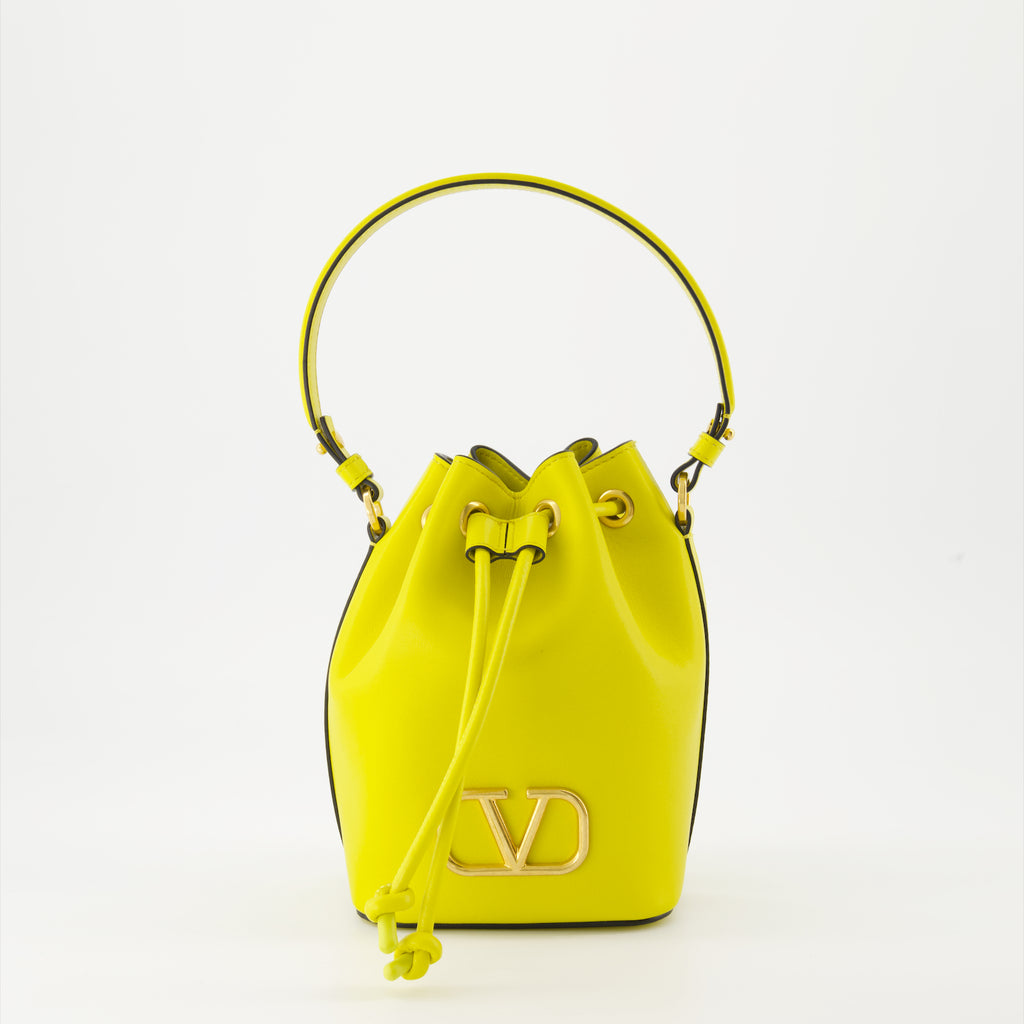 Bucket bags VLogo Signature Bucket Bag Valentino Garavani Yellow Women