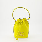 Bucket bags VLogo Signature Bucket Bag Valentino Garavani Yellow Women