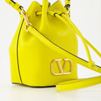 Bucket bags VLogo Signature Bucket Bag Valentino Garavani Yellow Women