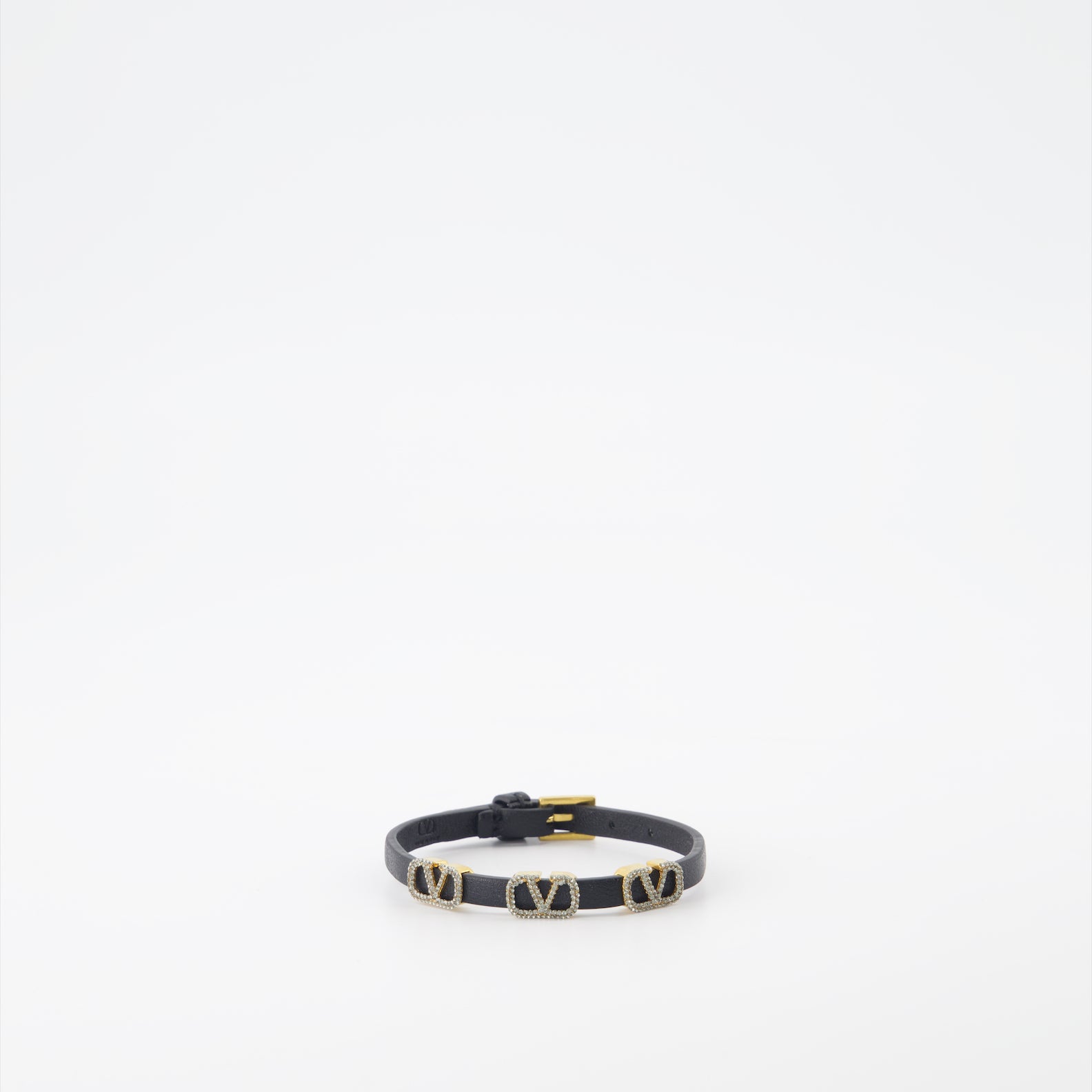 Joias Bracelet VLogo Valentino Garavani Preto Femme