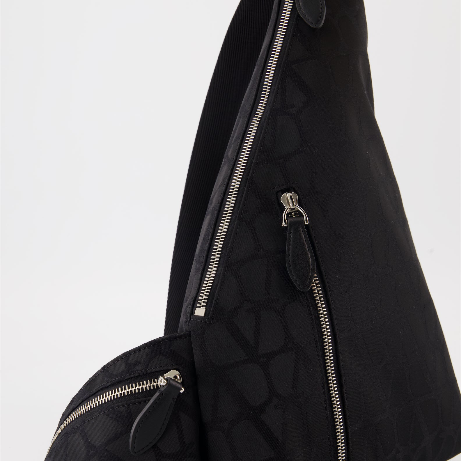 Backpacks VLogo monogram bag Valentino Garavani Black Man