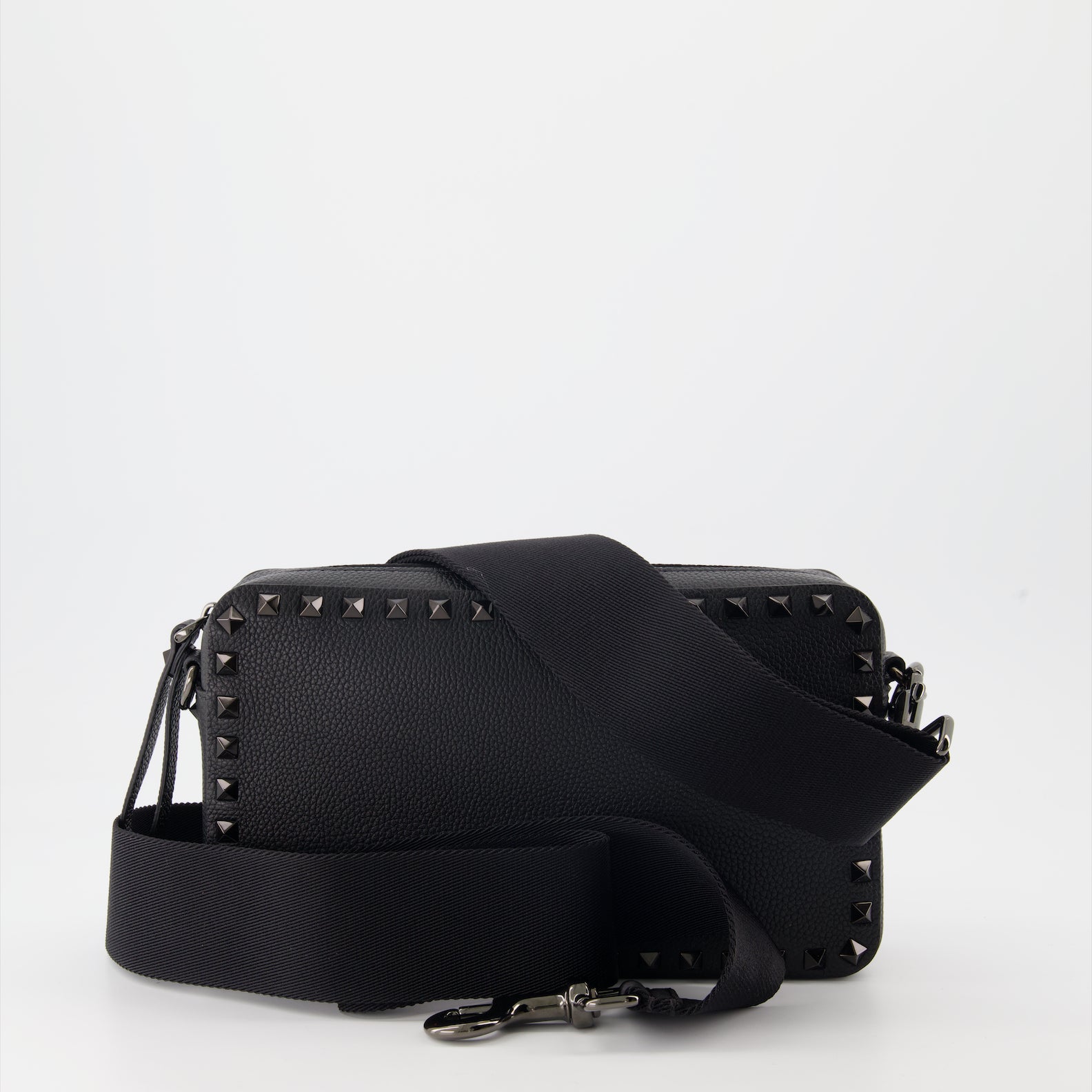 Umhängetaschen Sac bandoulière Rockstud Valentino Garavani Schwarz Homme
