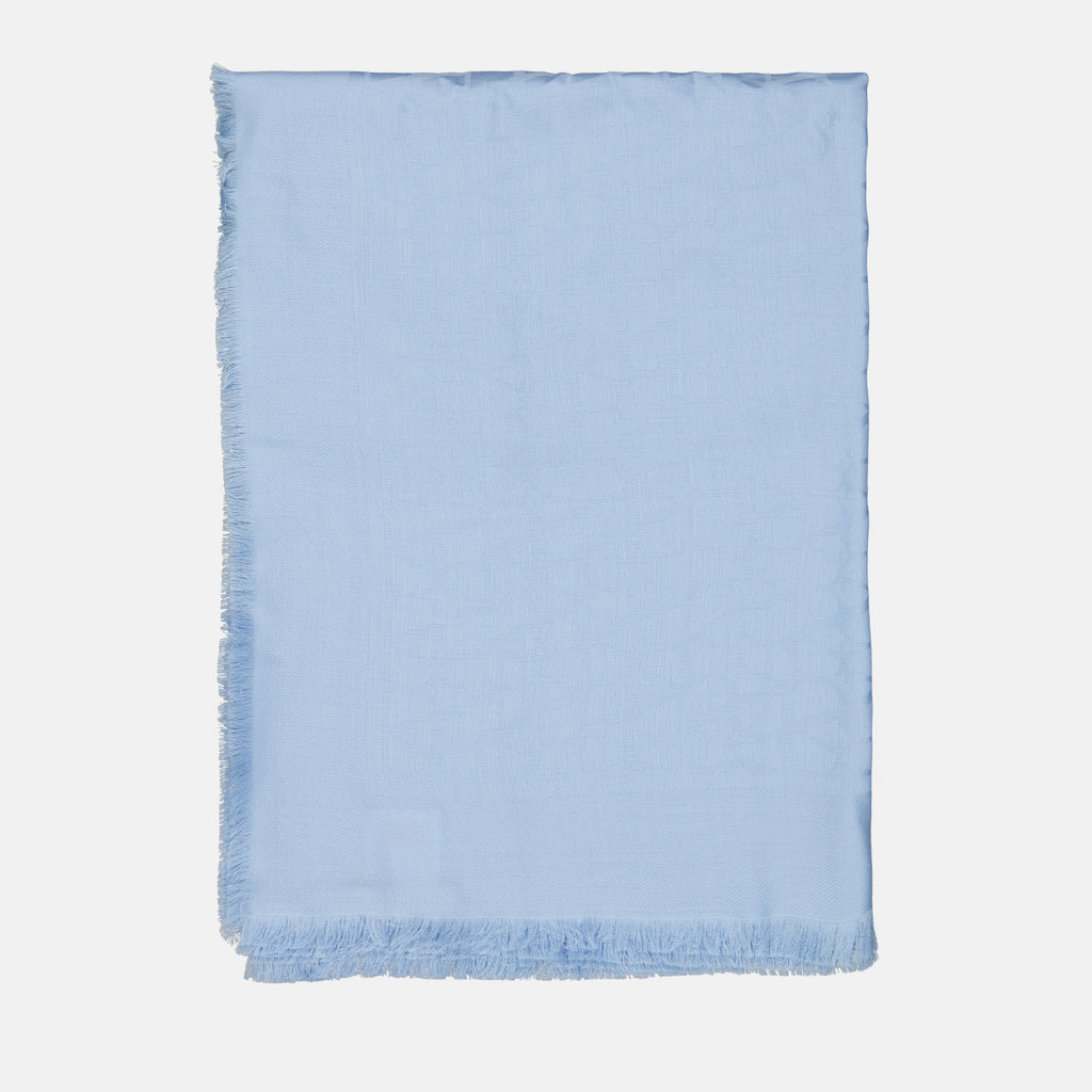 Bufandas y guantes Châle monogrammé VLogo Valentino Garavani Azul Femme