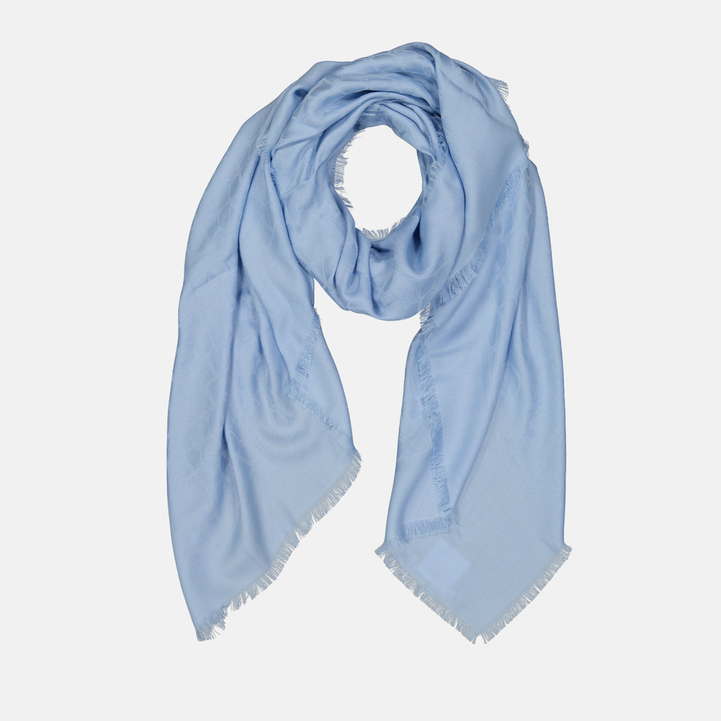 Bufandas y guantes Châle monogrammé VLogo Valentino Garavani Azul Femme