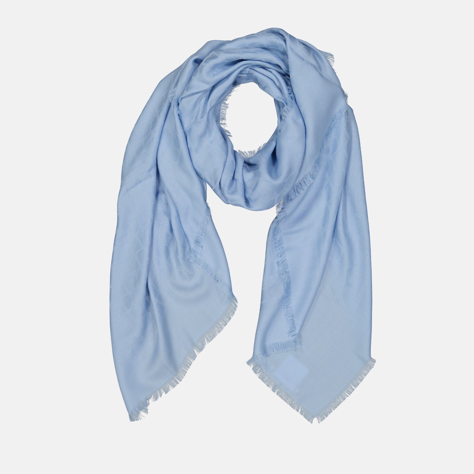 Bufandas y guantes Châle monogrammé VLogo Valentino Garavani Azul Femme