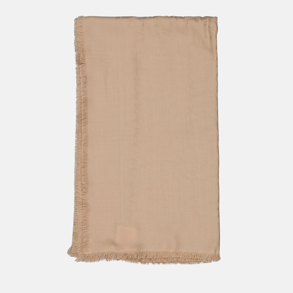 Bufandas y guantes Châle monogrammé VLogo Valentino Garavani Beige Femme