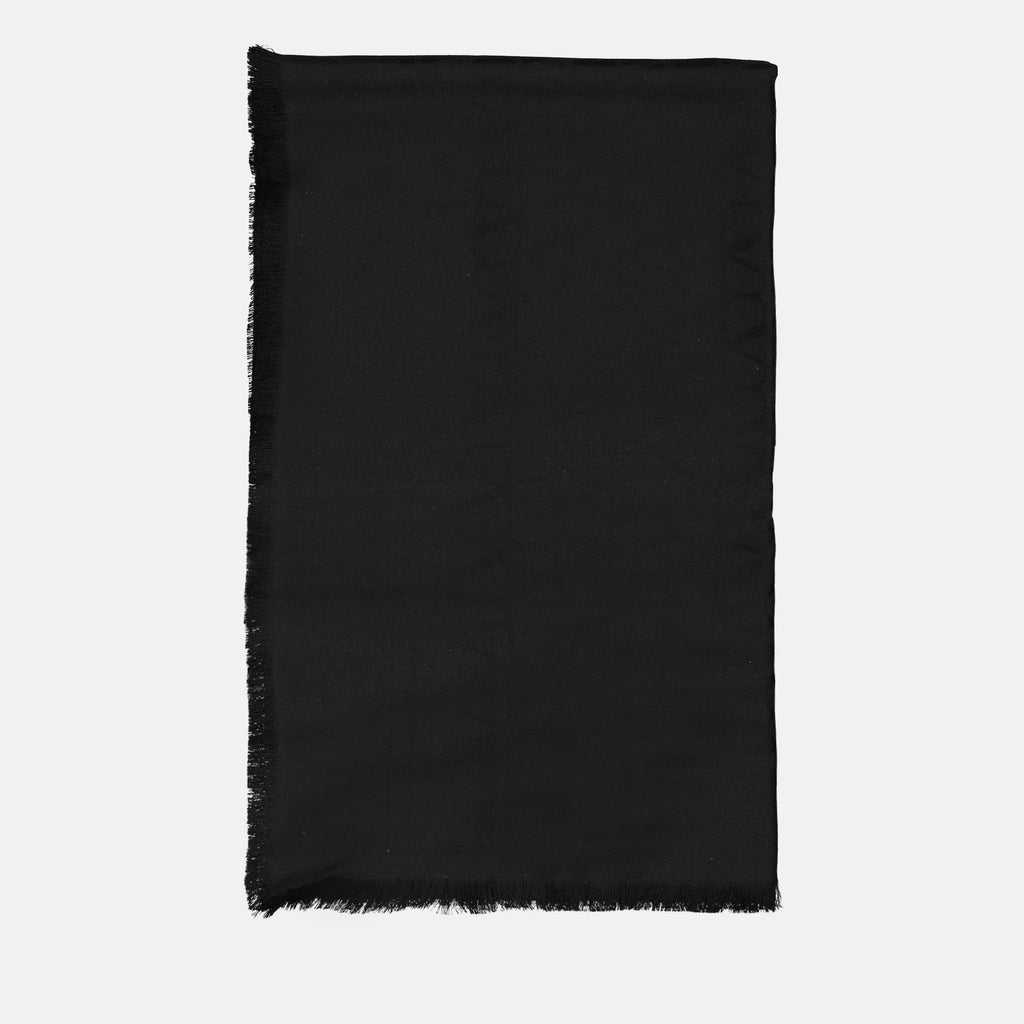 Bufandas y guantes Châle monogrammé VLogo Valentino Garavani Negro Femme