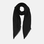 Bufandas y guantes Châle monogrammé VLogo Valentino Garavani Negro Femme