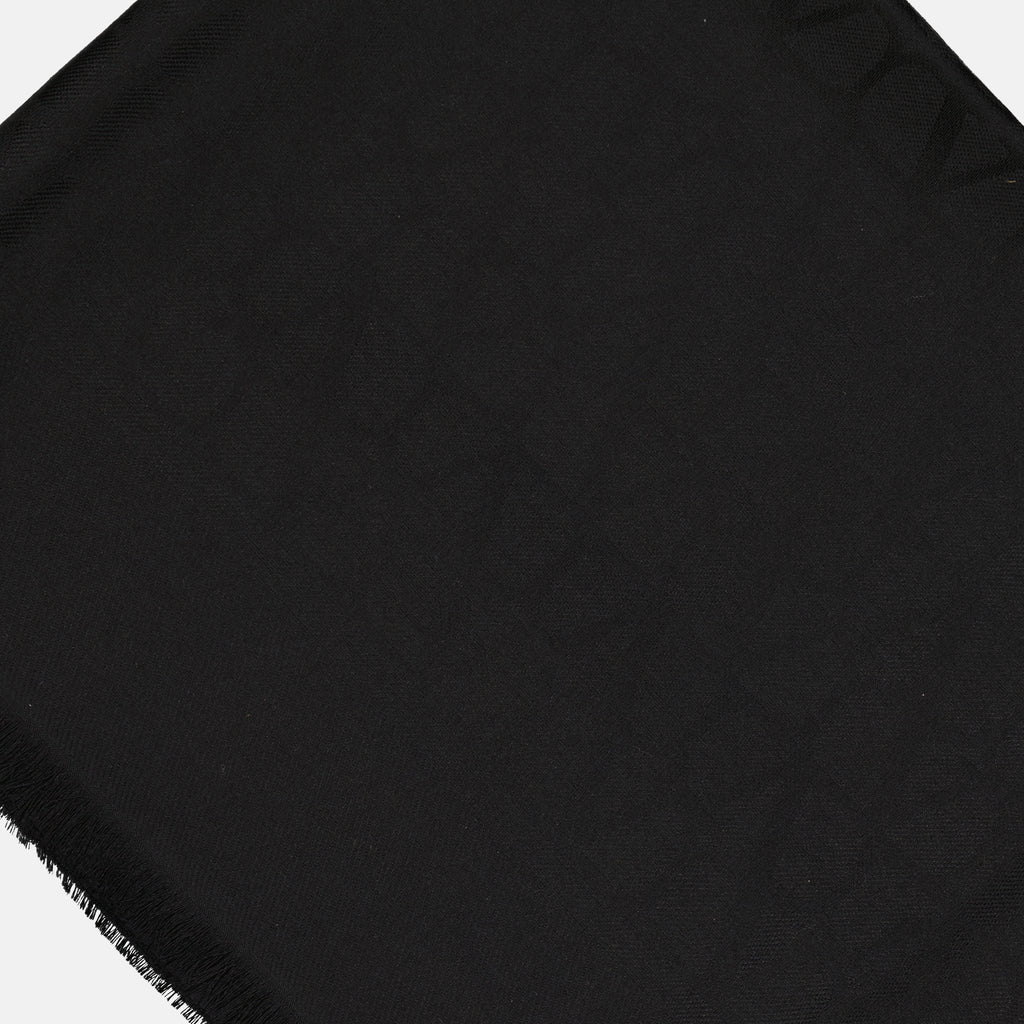 Bufandas y guantes Châle monogrammé VLogo Valentino Garavani Negro Femme