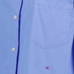 Hemden Chemise crop Victoria Beckham Blau Femme