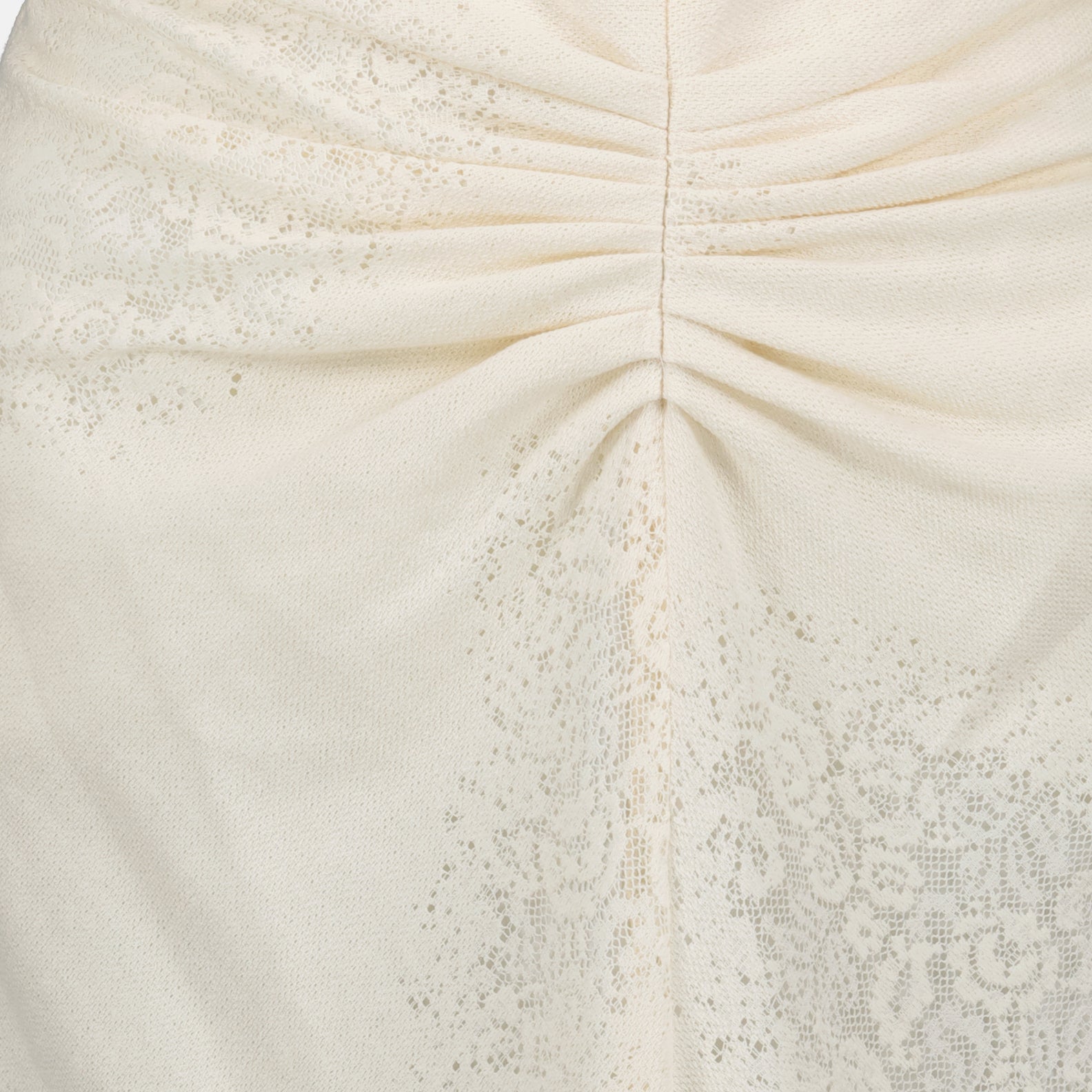 Robes Robe mi-longue froncée Victoria Beckham Beige Femme