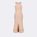 Vestidos Robe longue sans manches Victoria Beckham Rosa Femme