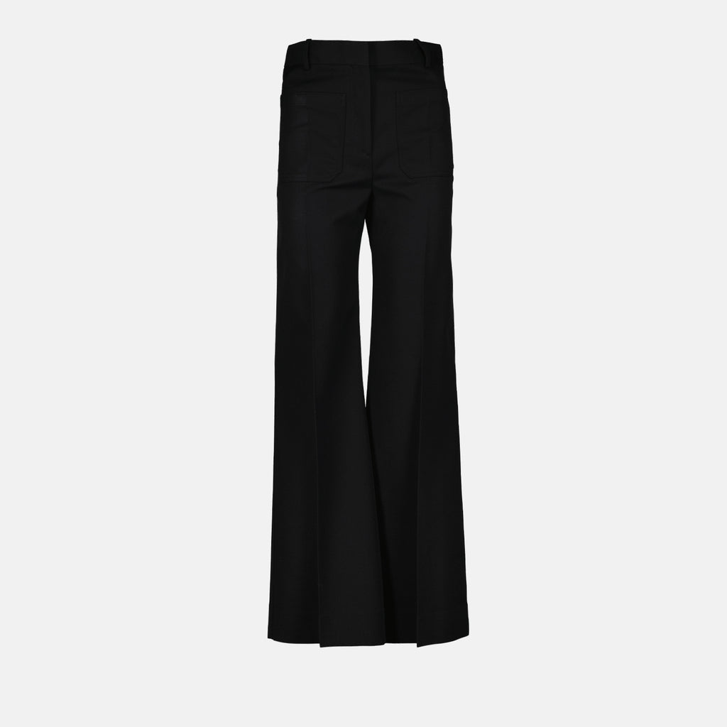 Pantalons Pantalon Alina Victoria Beckham Noir Femme