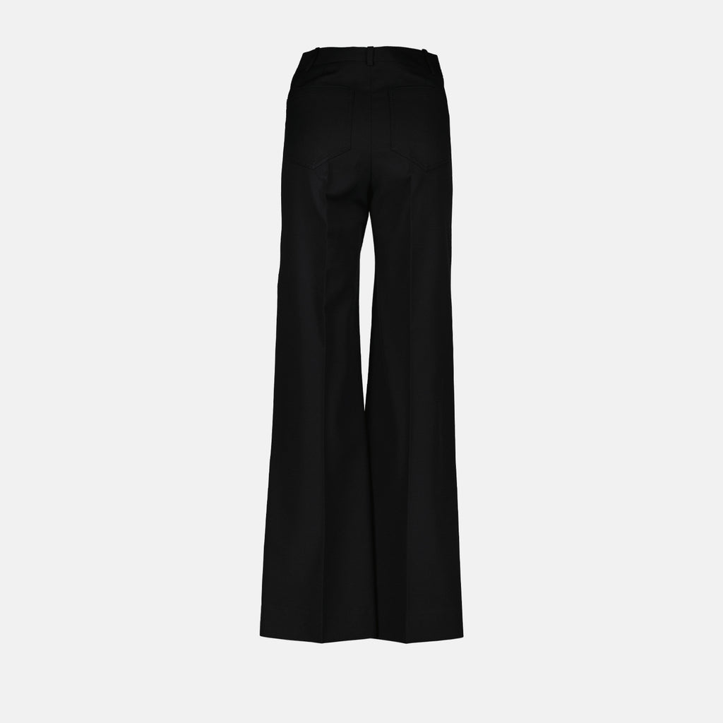 Pantalons Pantalon Alina Victoria Beckham Noir Femme