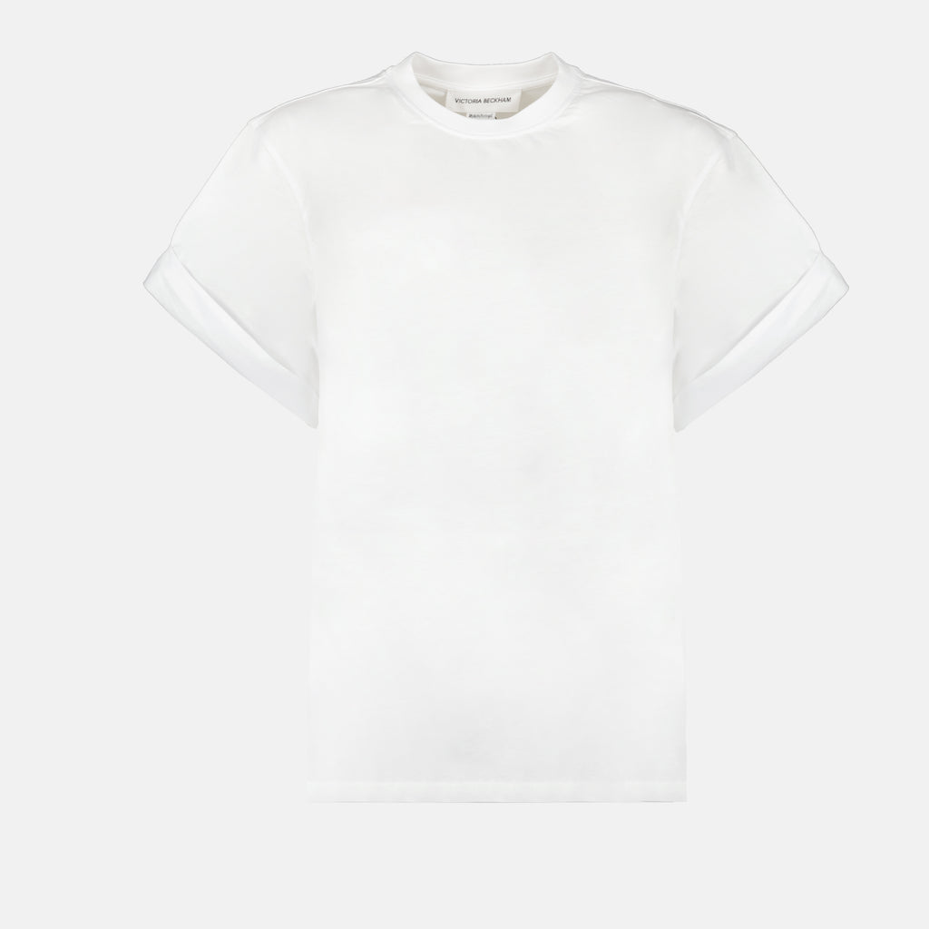 T-Shirts T-shirt casual Victoria Beckham Weiß Femme