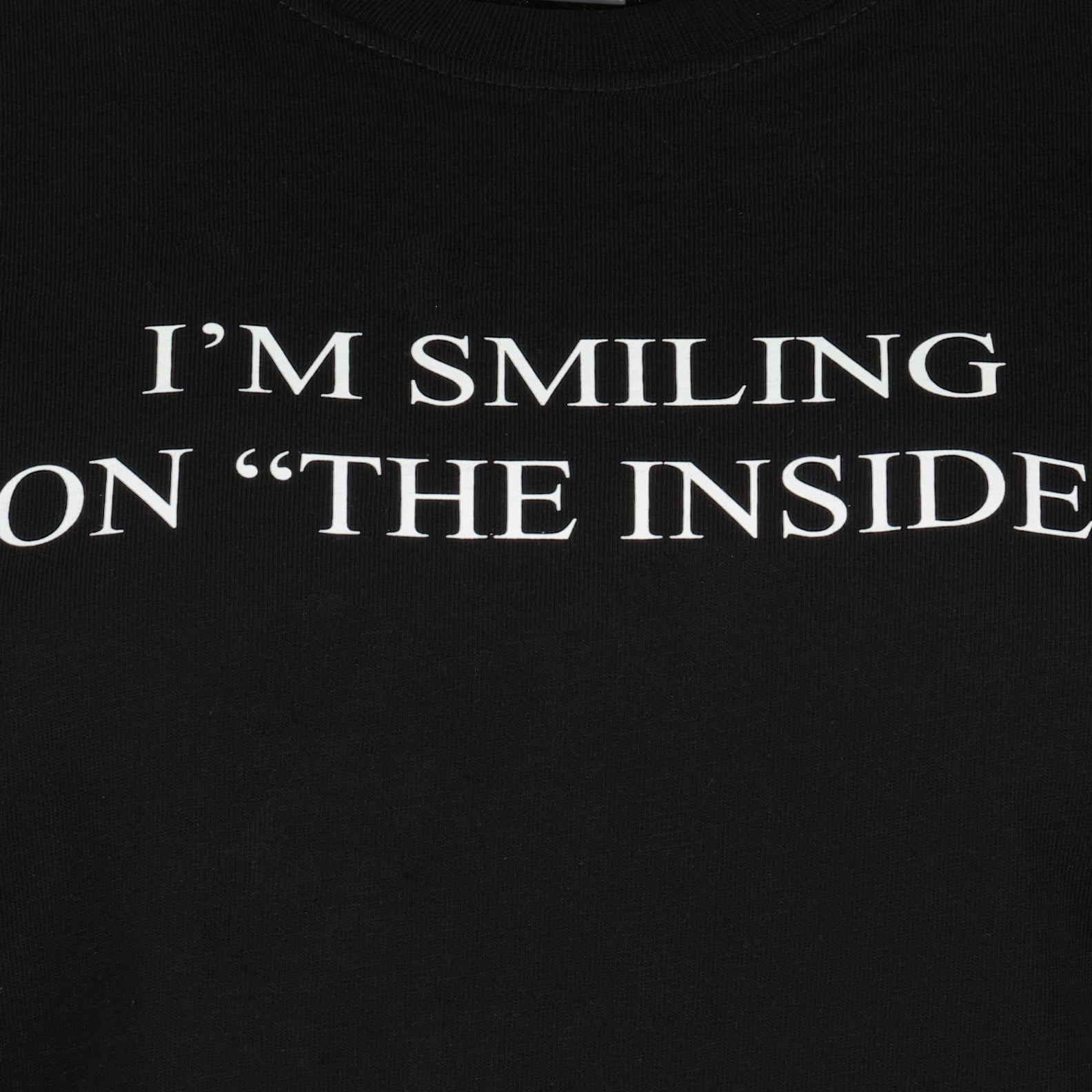 “I’m smiling on the inside” T-shirt