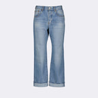 Pants Jean Victoria Victoria Beckham Blue Women