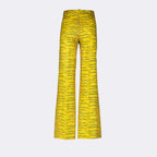 Pants Yellow tiger print Alina pants Victoria Beckham Yellow Women