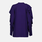 Tops Romantic Blouse Victoria Beckham Purple Women