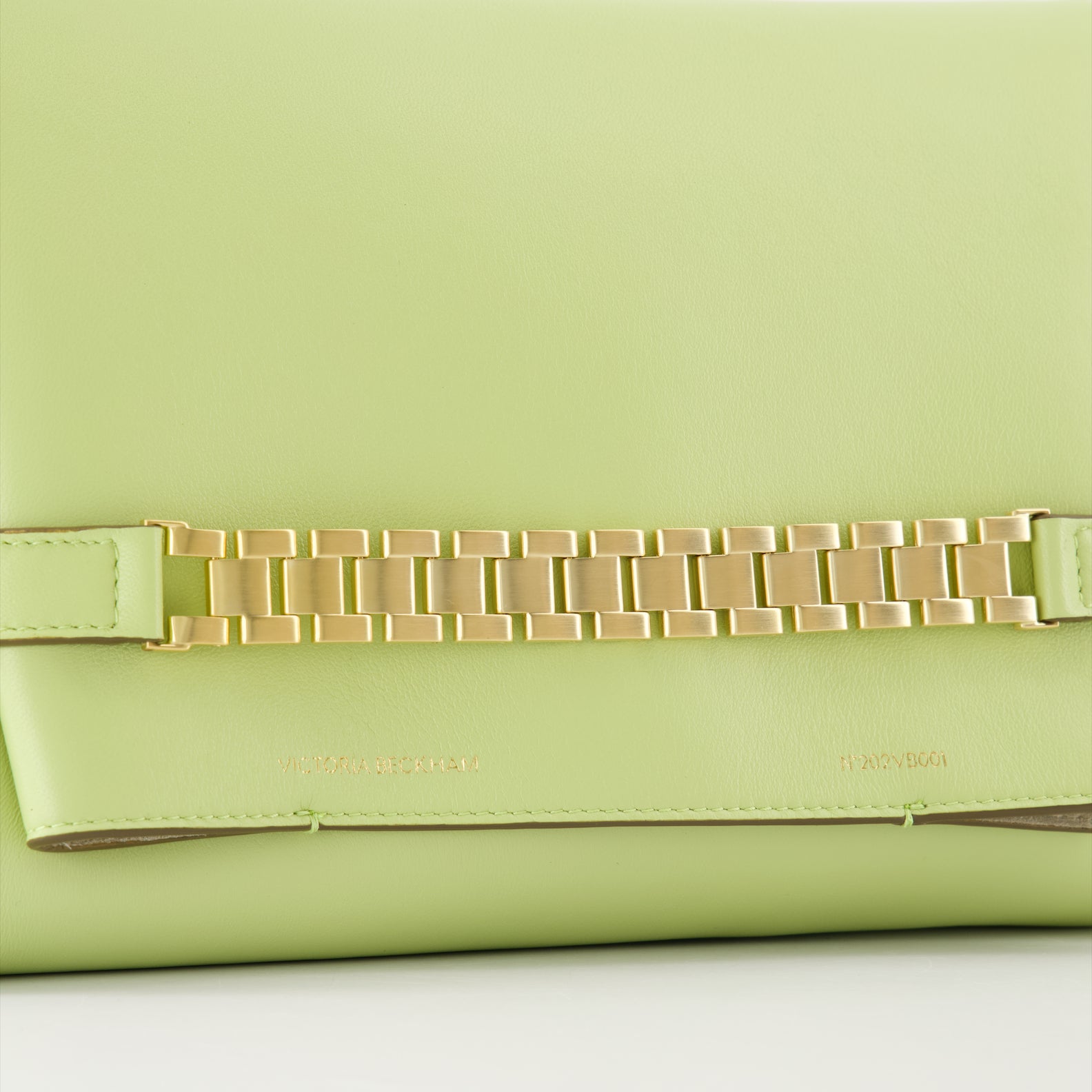 Bolsas pequenas Pochette Chain Victoria Beckham Verde Femme