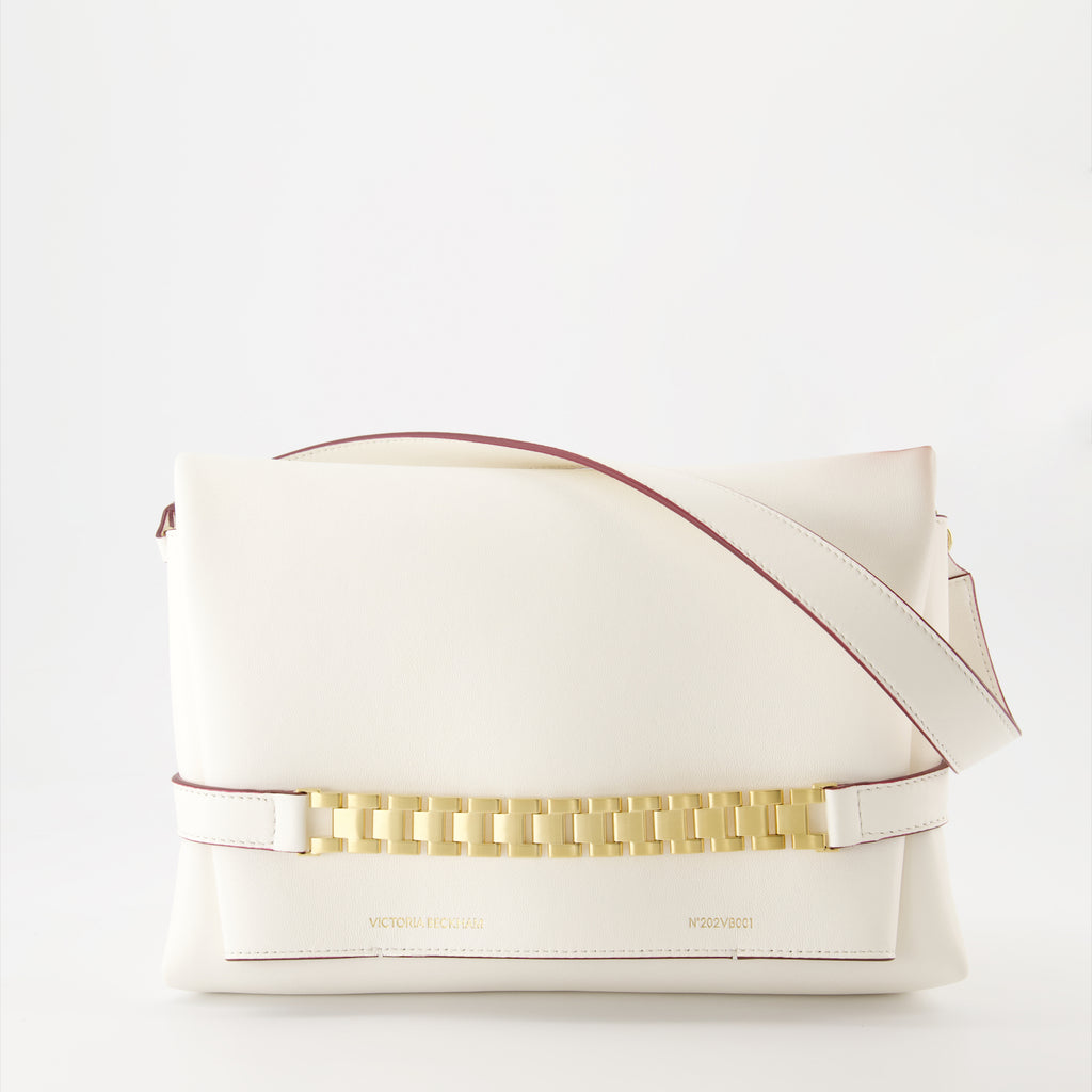 Bolsas pequenas Pochette Chain Victoria Beckham Branco Femme