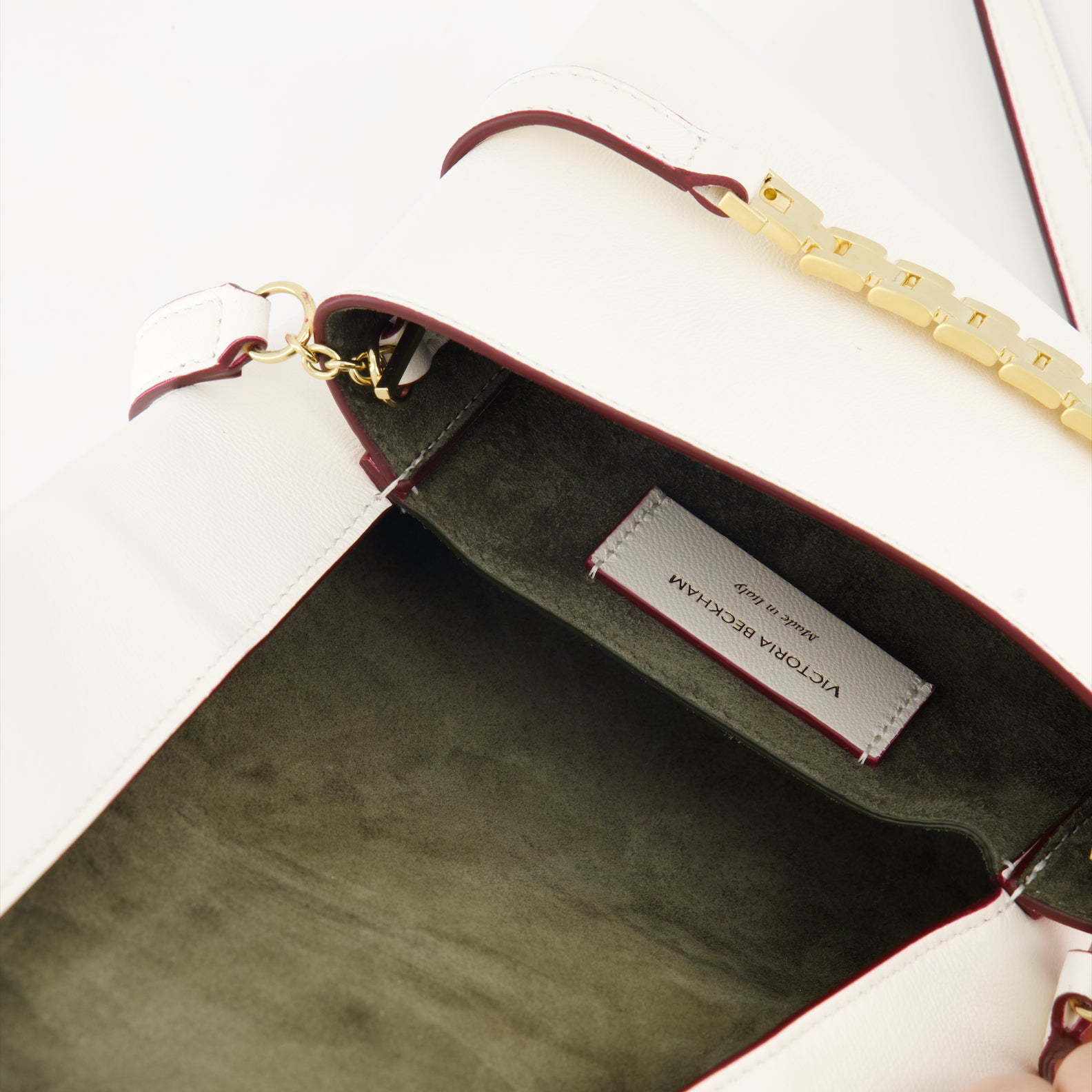 Bolsas transversais Pochette Chain Victoria Beckham Branco Femme