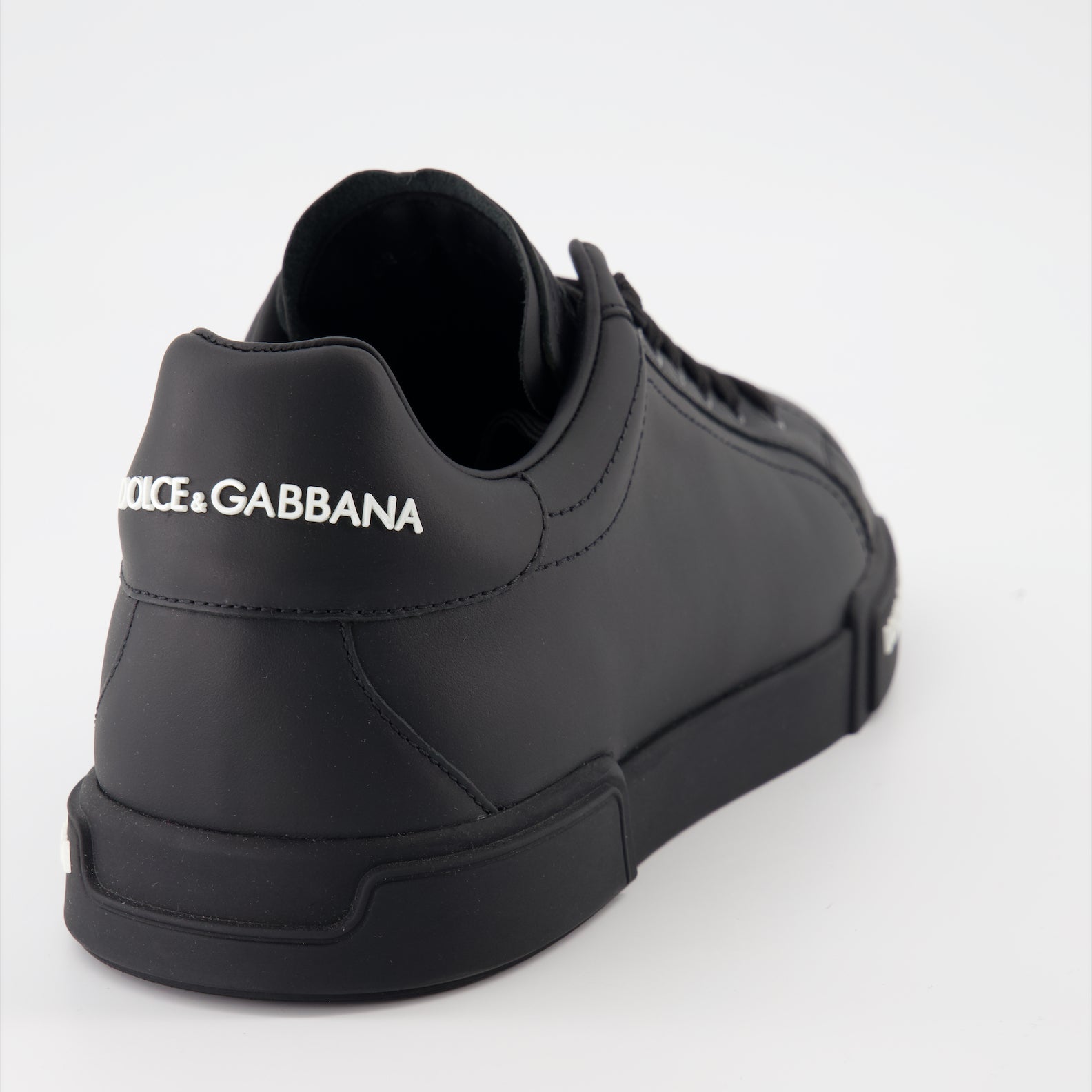 Baskets Baskets Portofino Dolce & Gabbana Noir Homme