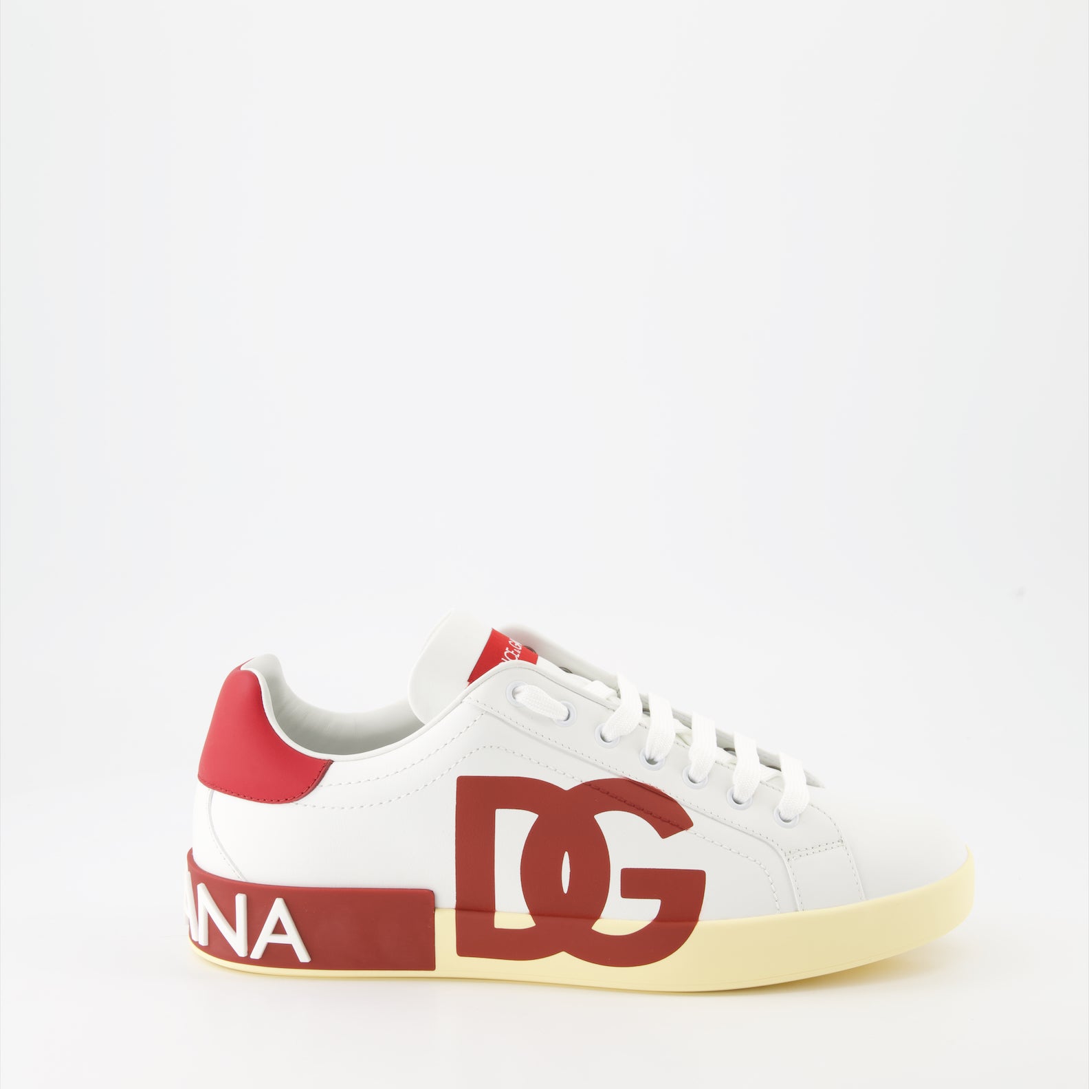Sneaker Baskets Portofino DG Dolce & Gabbana Blanco Homme