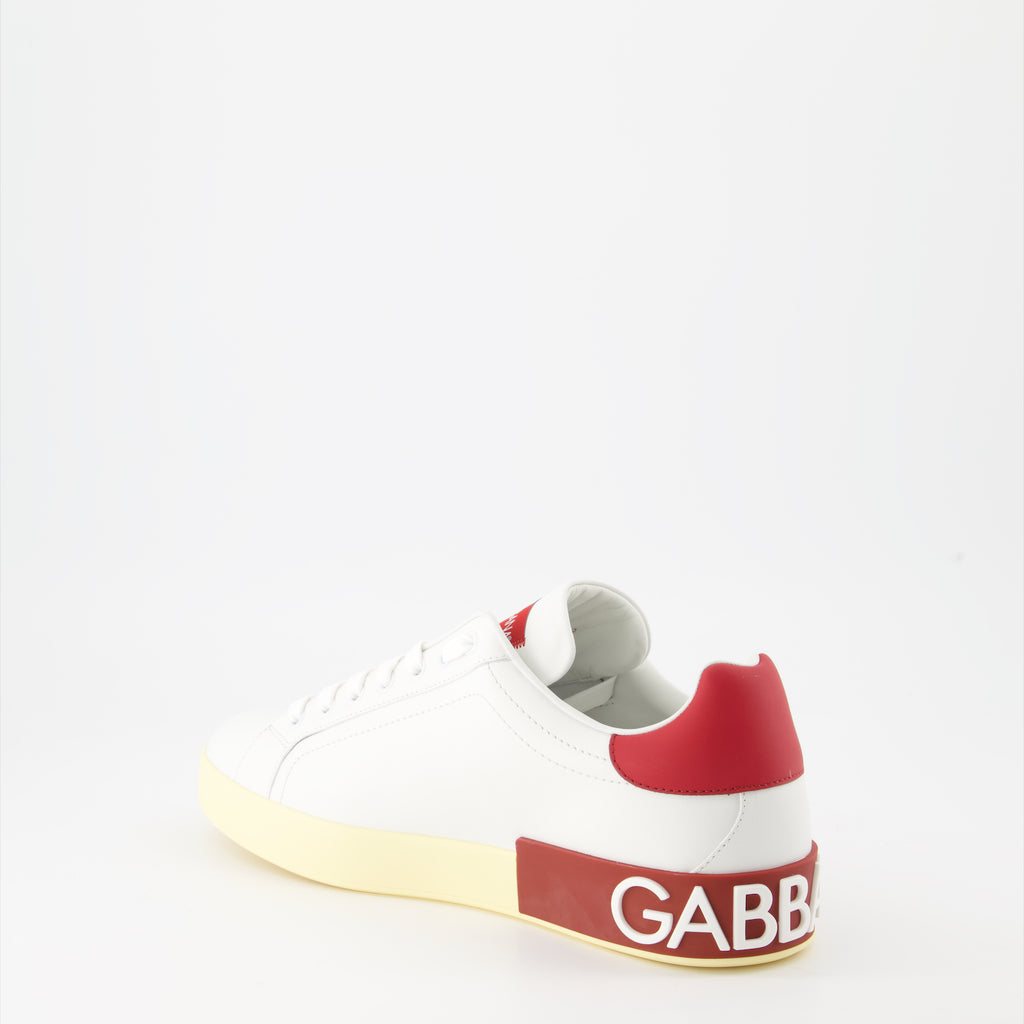 Sneaker Baskets Portofino DG Dolce & Gabbana Blanco Homme