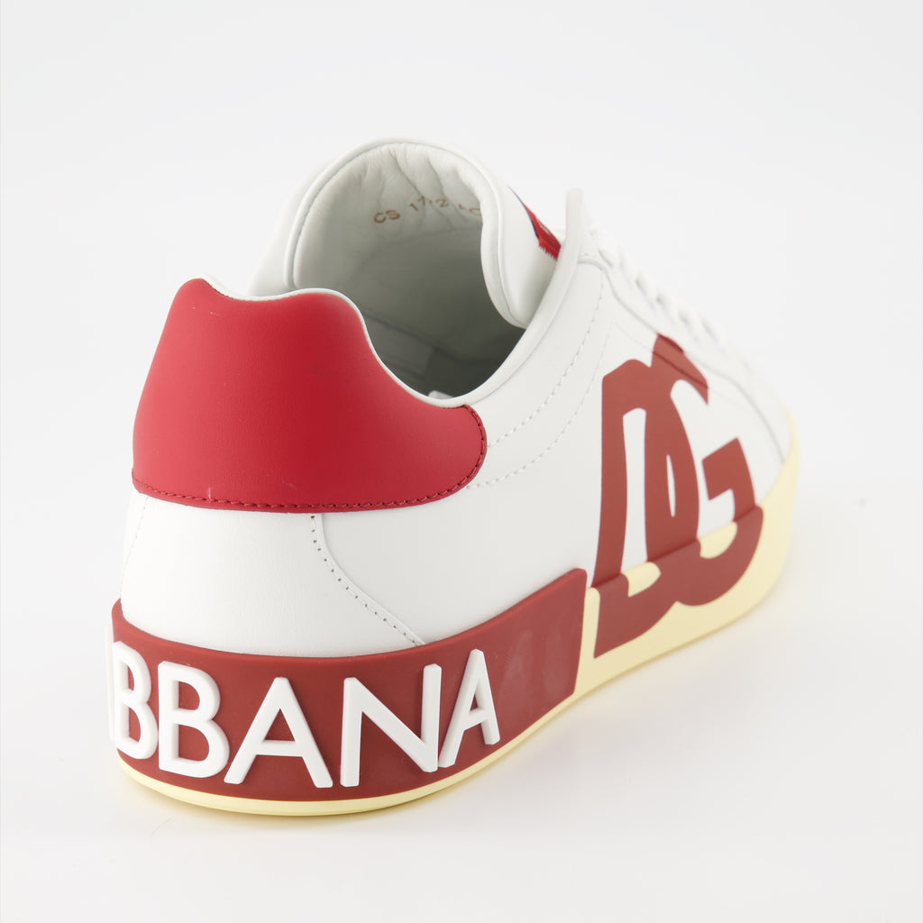 Sneaker Baskets Portofino DG Dolce & Gabbana Blanco Homme
