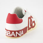 Sneaker Baskets Portofino DG Dolce & Gabbana Blanco Homme